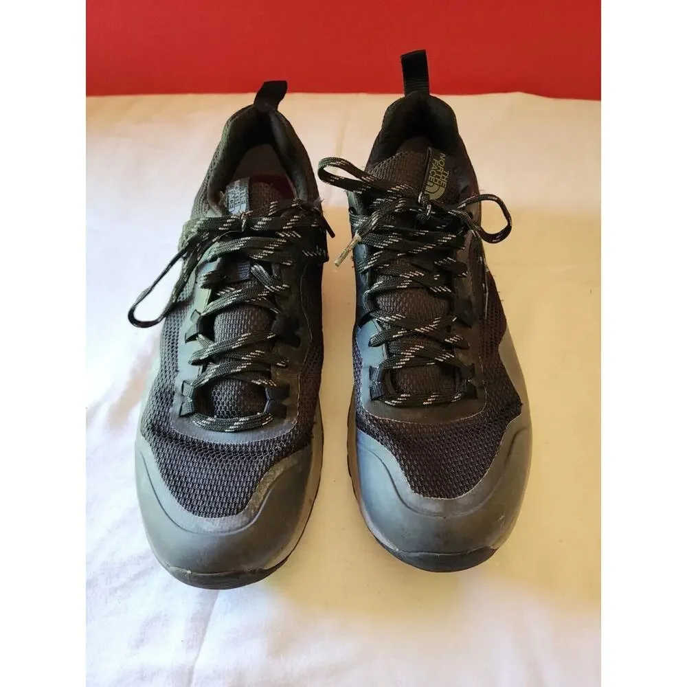 North Face Men's 9.5 Black And Gray Shoes trail